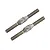 Two Yeah Racing 64 Titanium 3x30mm turnbuckles shown against a white background.