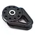 Yeah Racing Black Heavy Duty Steel Winch Snatch Block YA-0460BK