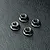 MST 4mm Black Flanged Nut 4Pcs 110015