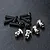 MST Pivot Ball, Button Head & Fine Thread Grub Screw Set 12Pcs 210161