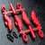 MST Red Enlarged Brake Calipers w/Screws 4Pcs 210510CR