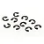 HSP 2.5mm E-Clips 12Pcs 02037