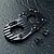 MST Black Aluminium Motor Mount 210643BK