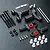 MST Black Aluminium Front Lower Suspension Arm Set 820117BK