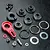 MST Red Aluminium Adjustable Servo Saver Kit 820127R