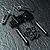 MST Black Aluminium Adjustable V2 Front Connection Mount 210654BK