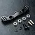 MST Black Aluminium Steering Assembly Mount Set 210590BK