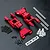 MST Red Aluminium Rear Lower Arm Set 210616R