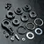 MST Black Aluminium Adjustable Servo Saver Kit 820127BK