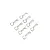 HSP 1mm Silver Body Pins 8Pcs 02053