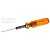MIP 1/16 inch G2 hex driver with a translucent orange handle and black metal shaft against a white background.