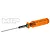 MIP 5/64 inch G2 hex driver with a translucent orange handle and black metal shaft, isolated on a white background.