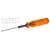 MIP 3/32 inch G2 hex driver with a translucent orange handle and black metal shaft, featuring a purple collar and MIP branding.