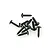 HSP 3x12mm Coarse Thread Button Head Screws 6Pcs 02083