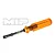 MIP 3/16 inch G2 nut driver with a translucent orange handle and black metal shaft against a white background.