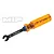 MIP 3.25mm G2 turnbuckle wrench with an orange transparent handle and black metal shaft, featuring the MIP logo and website printed on the handle.