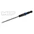 MIP 2.5mm G2 ball speed tip hex driver bit with a black shaft, blue anodized ring, and silver tip against a white background.