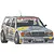 A silver Mercedes-Benz 190E 2.5-16 Evolution II race car with Berlin 2000 livery and various sponsor decals.