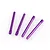 HSP Purple Aluminium 60mm Body Posts 4Pcs 102037A