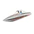 Pro Boat River Jet Boat Hull - Silver/Orange PRB281046