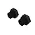 ARRMA Black Aluminium 17mm Wheel Hexes 2Pcs ARA311117