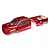 ARRMA 1/7 Big Rock Painted Body Shell - Red ARA411027