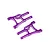 HSP Purple Aluminium Front Lower Suspension Arms 2Pcs 102019A