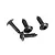 HSP 3x10mm Coarse Thread Button Head Screws 4Pcs 02176