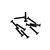 HSP 3x16mm Coarse Thread Countersunk Head Screws 10Pcs 02180