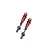 ARRMA Red Aluminium 134mm Shock Absorber Set 2Pcs ARA330849