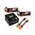 Spektrum Smart Powerstage Bundle w/ 2 5000mAh 14.8V 100c LiPo Batteries & S2100 Charger w/ IC3/IC5 Adaptor SPMXPS8HC