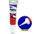 A tube of Deluxe Materials R/C Modellers Canopy Glue with a close-up inset showing the fine nozzle applicator.