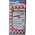 Deluxe Materials Eze Tissue Red Chequer set in original plastic packaging, showing a model aircraft and product details.