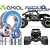 A Plaig RC bearing kit for the Axial UTB18 Capra, featuring various metal ball bearings with blue seals alongside images of the Axial Capra RC crawler.
