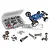 RC Screwz stainless steel screw kit for RC8T4 including a plastic storage box, various screws, nuts, and washers, with an RC8T4 buggy shown.