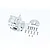 GPM Aluminium Centre Gearbox Case - Silver MAKX038-S
