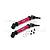 GPM Aluminium & Carbon Steel CVD Driveshafts 2Pcs - Red MGO102R-R