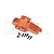 GPM Orange Aluminium Main Gear Cover TXMS038GCN-OR
