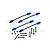 GPM Suspension Travel Limit Strap Set - Blue LMTM1213/SP-B