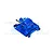 GPM Aluminium Centre Gearbox Housing Set - Blue LMTM039-B