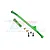 GPM Aluminium Steering Tie Rod & Drag Link Set - Green LMTM612-G