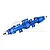 GPM Aluminium Complete Quick Release Rear Axle Set - Blue LMTM013KIT-B