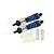GPM Aluminium Complete Shock Absorber Set 2Pcs - Blue LMTM065F/R-B-S