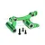 GPM Aluminium Front Steering Assembly - Green MAK048N-G