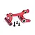 GPM Aluminium Front Steering Assembly - Red MAK048N-R