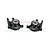 GPM Aluminium Steering Hubs 2Pcs - Black SLA021N-BK