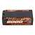 Gens Ace Redline 2.0 7.6V 6000mAh 140C HV Short Hard Case 2S2P LiPo Battery GEA60002S14D5