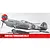 Airfix 1/48 scale Curtiss Tomahawk Mk.II plastic model kit box art featuring a black and white historical photo of the fighter aircraft.
