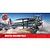 Airfix 1/48 scale Bristol Bulldog Mk.II plastic model kit box art featuring a biplane flying over a landscape.