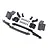 Traxxas Black Body Reinforcement Set w/ Roof Skid Plate 10224